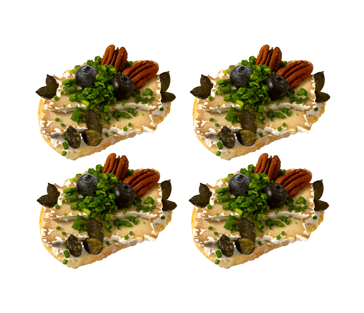 Camembert Gourmetbrötchen - 4 Stück im Karton