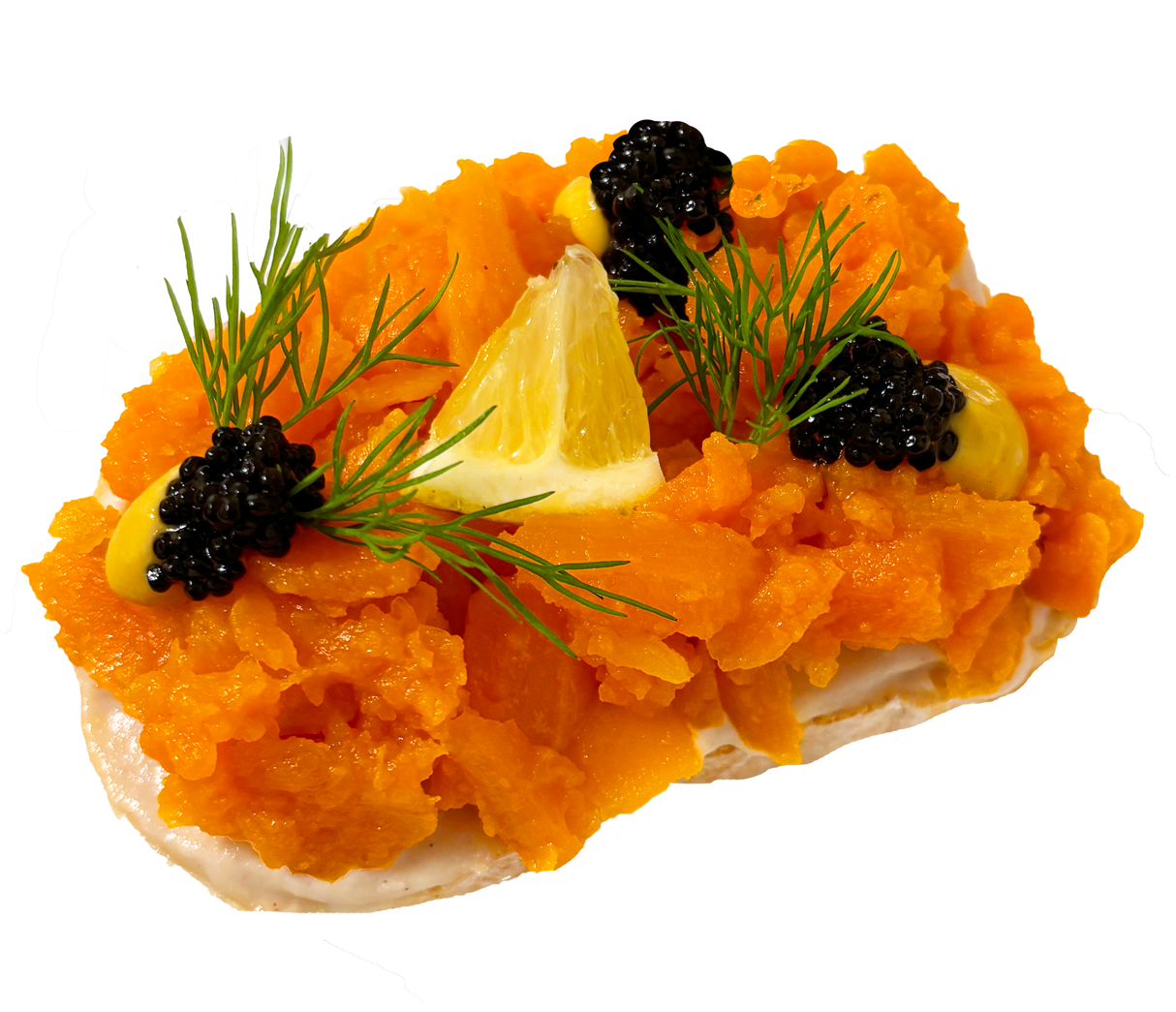 Carrot Lox Gourmetbrötchen